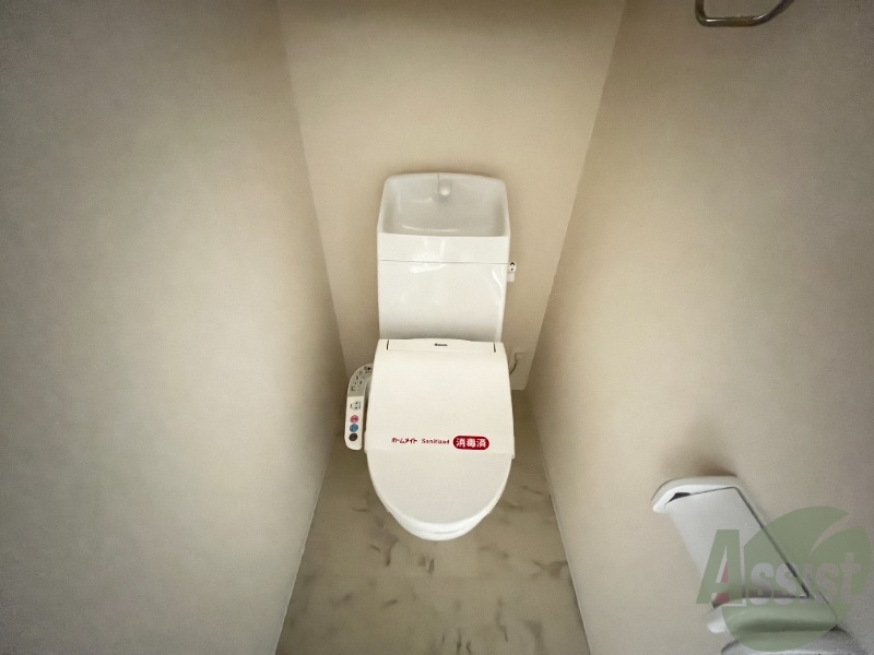 トイレ　トイレはウォシュレット機能付き。シャワートイレは日本の宝。