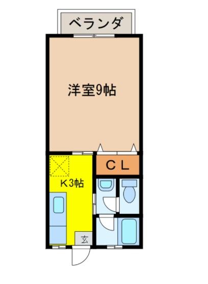 ビューヒルズの間取り写真