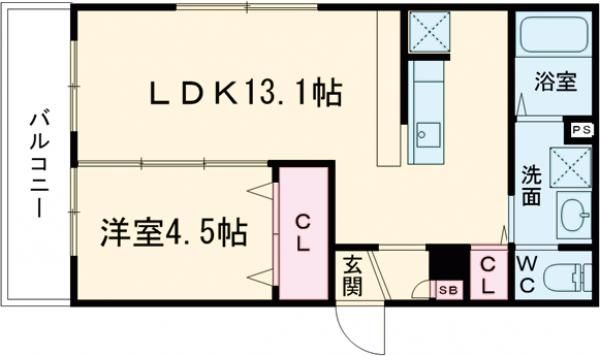 パークフロント府中美好町の間取り写真