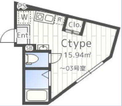 東武東上線 ときわ台駅 徒歩5分 5階建 築7年の間取り写真