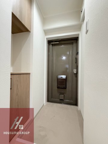 米虫ハイツの玄関写真
