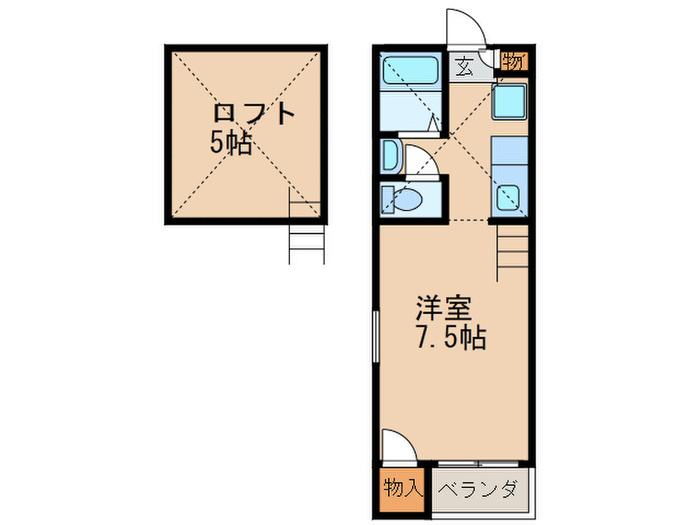 レガリータ高宮東の間取り写真