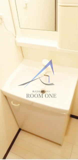 洗面設備　洗面台です。