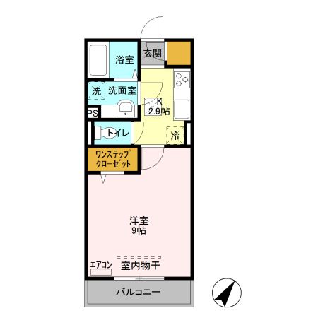 埼玉新都市交通伊奈線 東宮原駅 徒歩13分 3階建 築11年の間取り写真