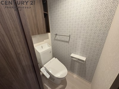 トイレ　温水洗浄便座完備