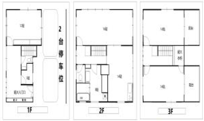 桜町1丁目一戸建ての間取り写真