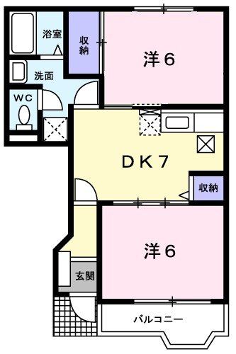 ミーラービレの間取り写真