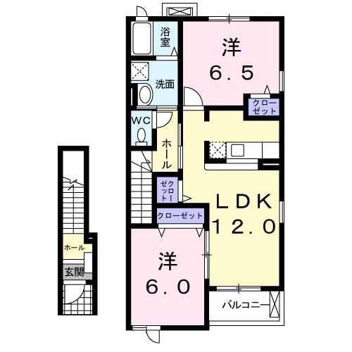 ベル・アンジュIの間取り写真