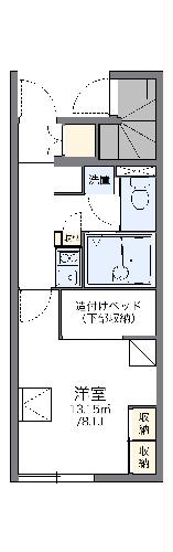 レオパレスアグリIIの間取り