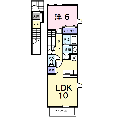 サニーグランツAの間取り