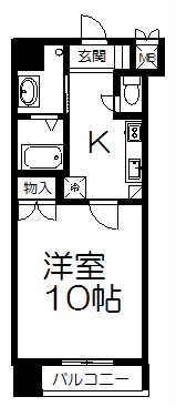 アネット柏木の間取り