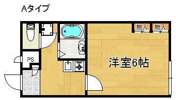 レオパレス樽井北の間取り