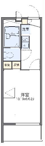 レオパレスアルカイックの間取り