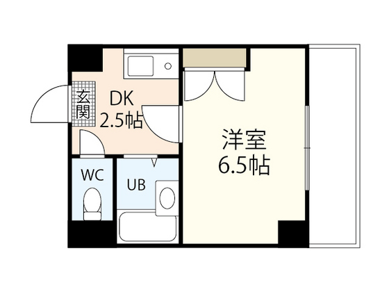 シティーパル土井の間取り