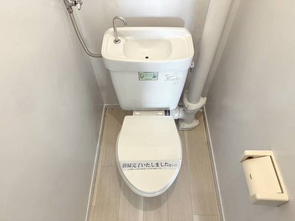 トイレ　ビレッジハウスの同一物件・同一タイプの間取りの写真です