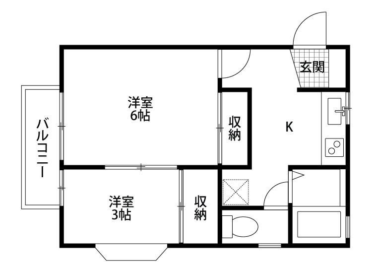 グーテンハウゼの間取り