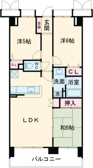 ダイアパレス赤坂けやき通りの間取り