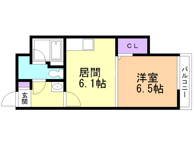 【エルフィーネ本町の間取り】