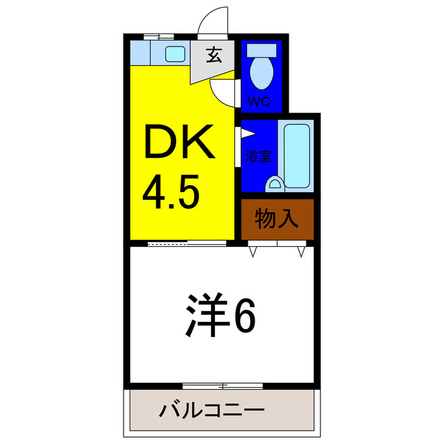 コーポ小笠原の間取り