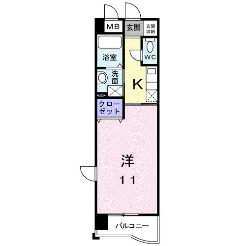 ヴィラ　グレイス　IIの間取り