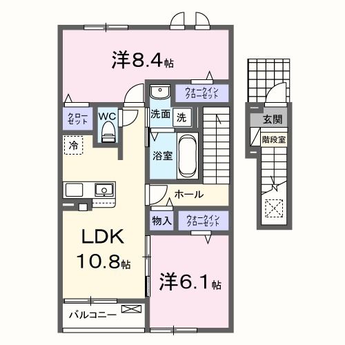 【サンリッツ　元吉田の間取り】