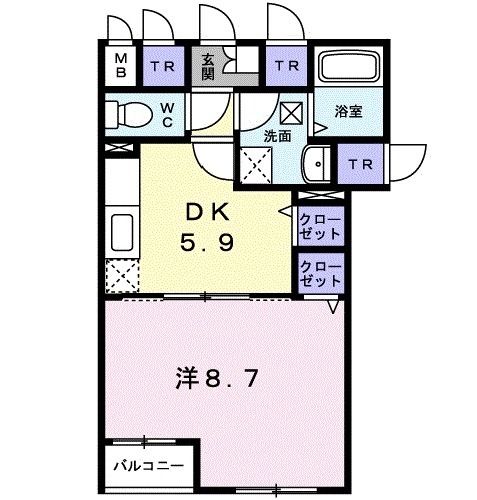 アルメリアの間取り