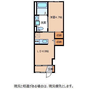 Mシルクの間取り