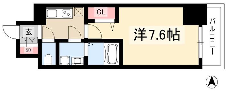 【エスリード葵桜通りの間取り】