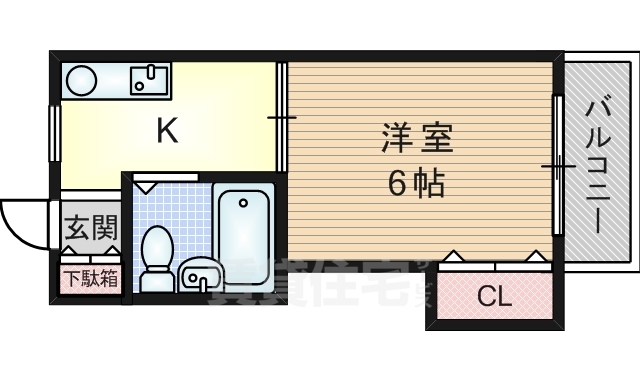 プチメゾン山手の間取り