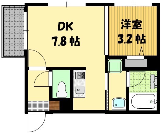 ＣＩＥＬＯ平野町の間取り