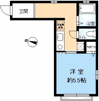 フォレスタ住吉の間取り