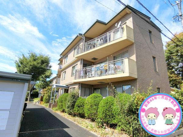 長野市大字栗田のマンションの建物外観