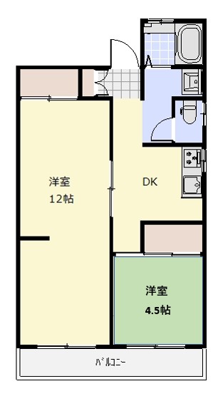 ダイヤフレア西片貝の間取り