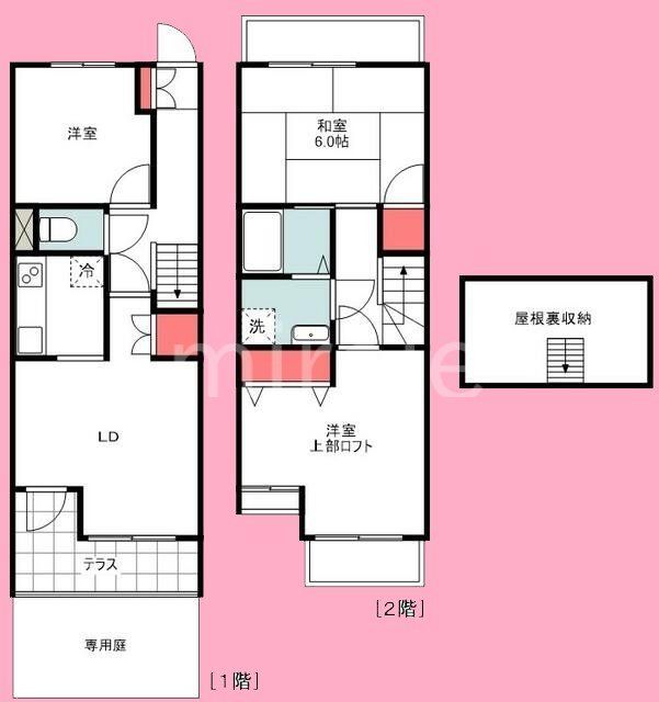 エバ・ガーデン玉川学園の間取り