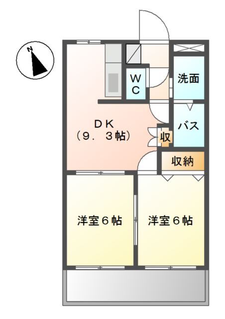 エスポワールの間取り