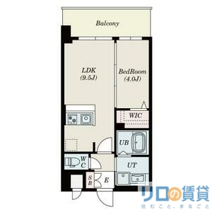 S-RESIDENCE東三国amanteの間取り