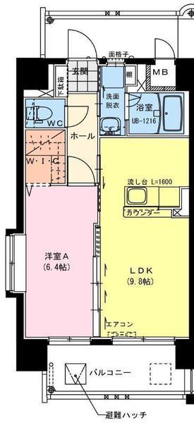 アクア広島の間取り