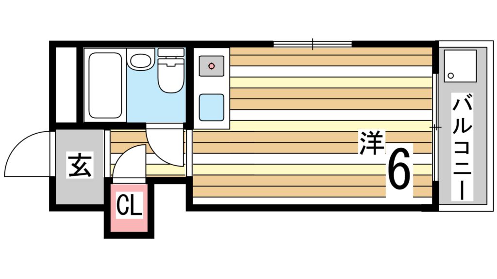 グレイス芦屋の間取り