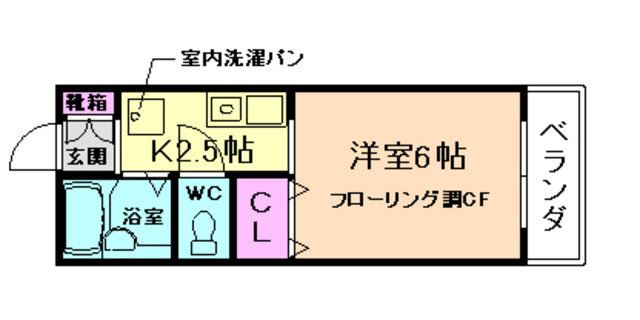 メゾン・パルティールの間取り