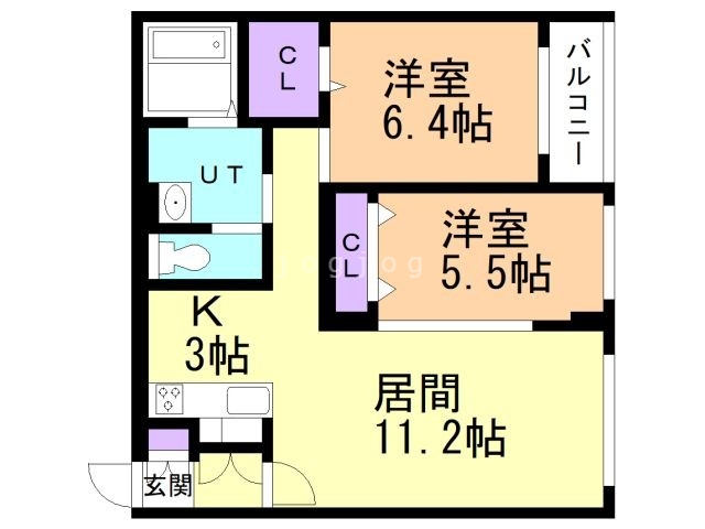 グランメール・シャリテの間取り