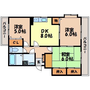 S・K吉村の間取り