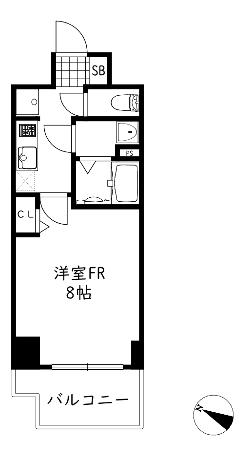 プレサンス神戸セレスティアの間取り