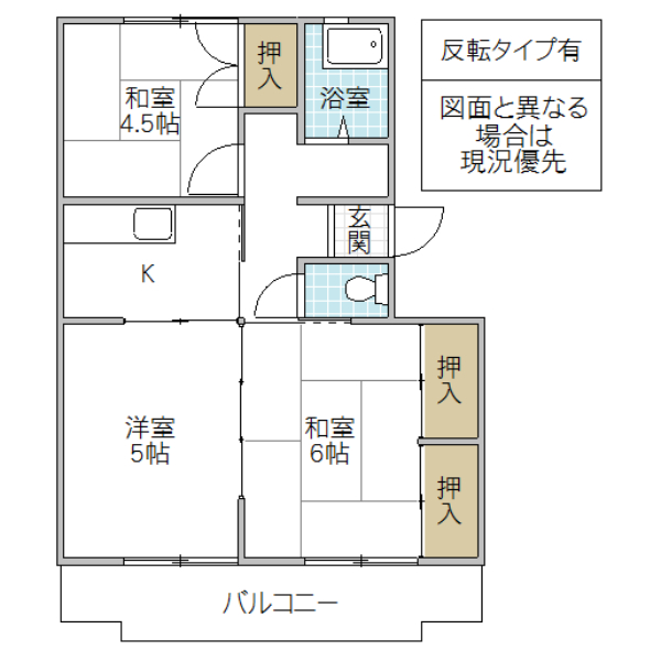 鴨志田第二マンションの間取り