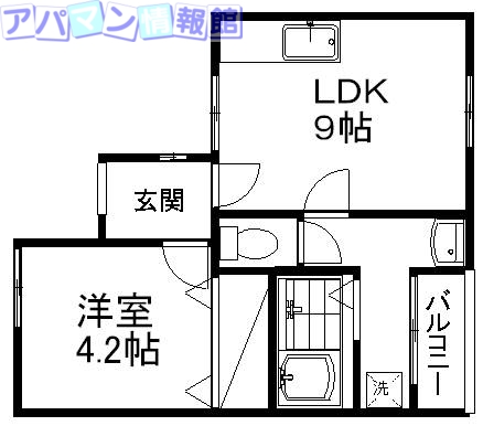 グリーンホームズIIIの間取り