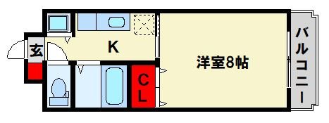 エクスィステンツの間取り