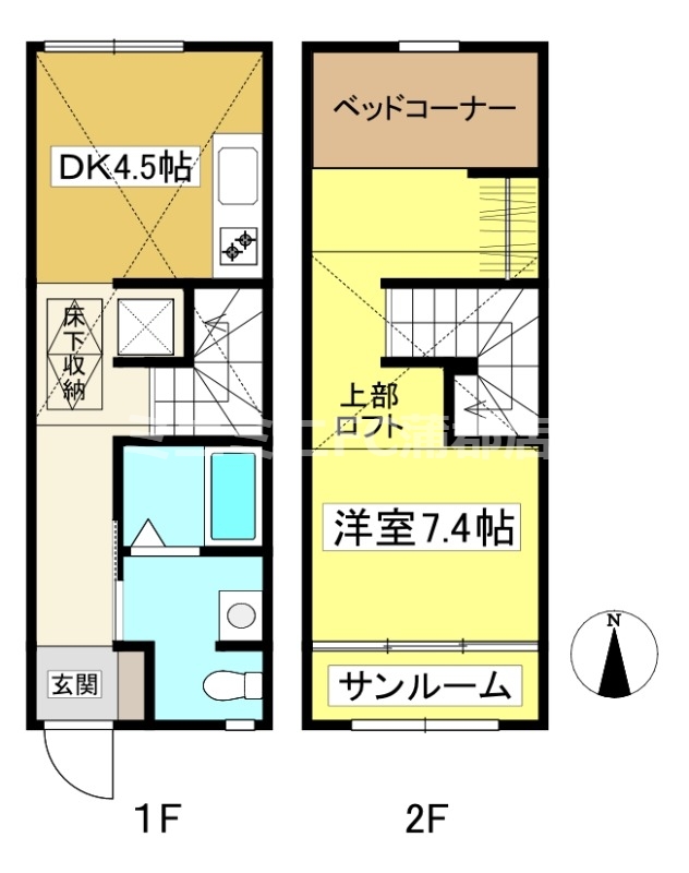 ヴァンクールの間取り