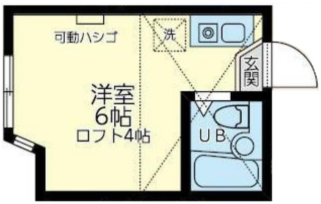 【ユナイト菅サウス・バンクの間取り】