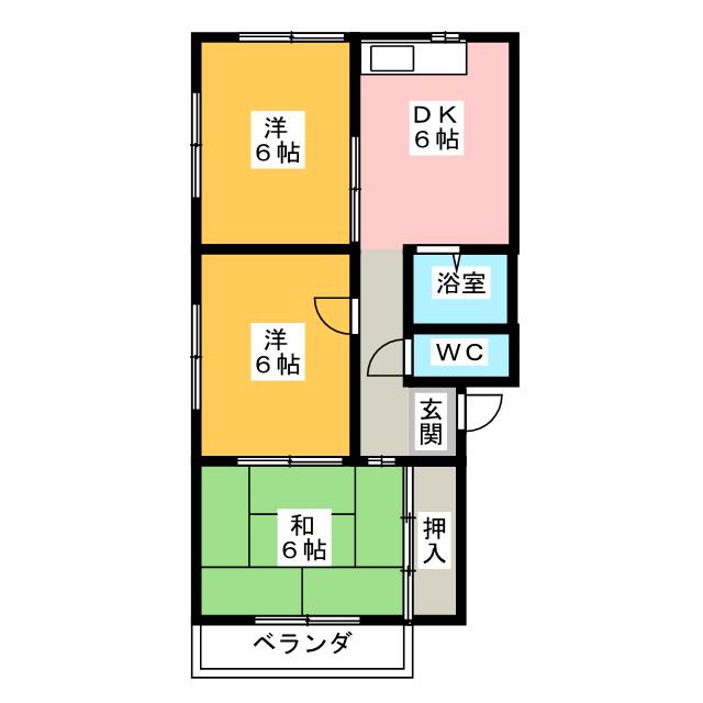 メゾンマコトの間取り