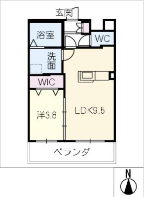 コート愛の間取り