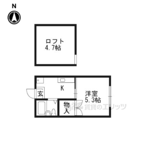 コテージマリンの間取り